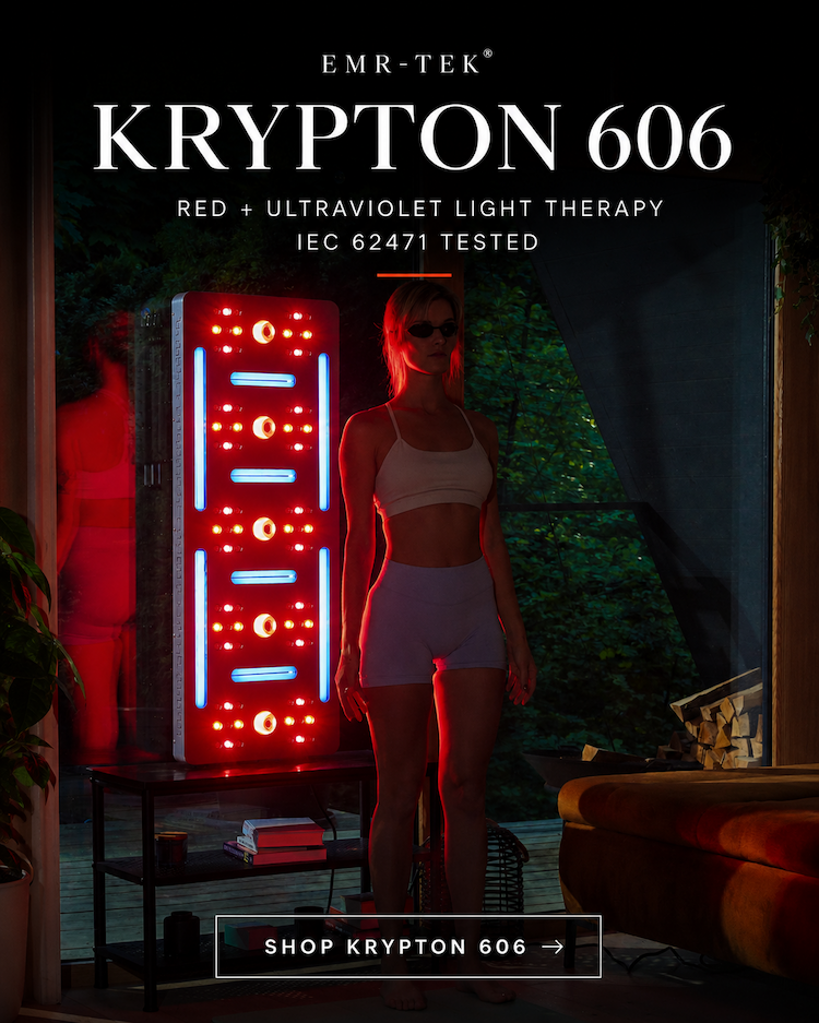 KRYPTON 606 — Red + Ultraviolet Light Therapy